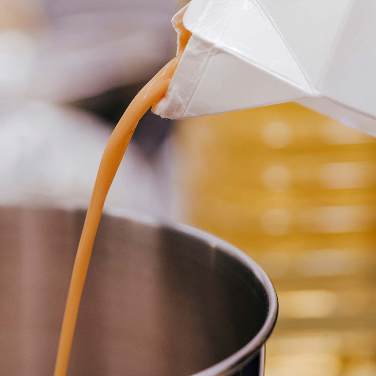 Liquid Egg being poured into bowl